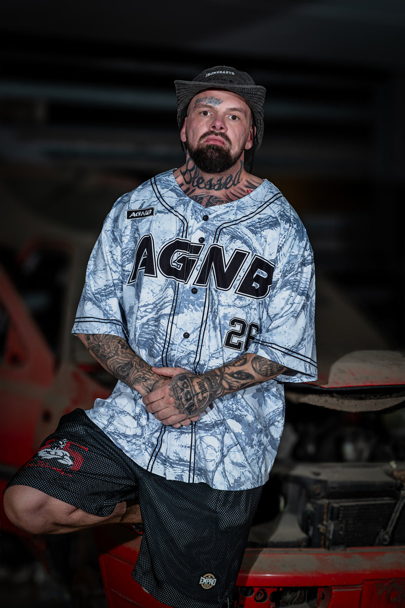 AGNB Baseball Jersey – Jungle Camouflage