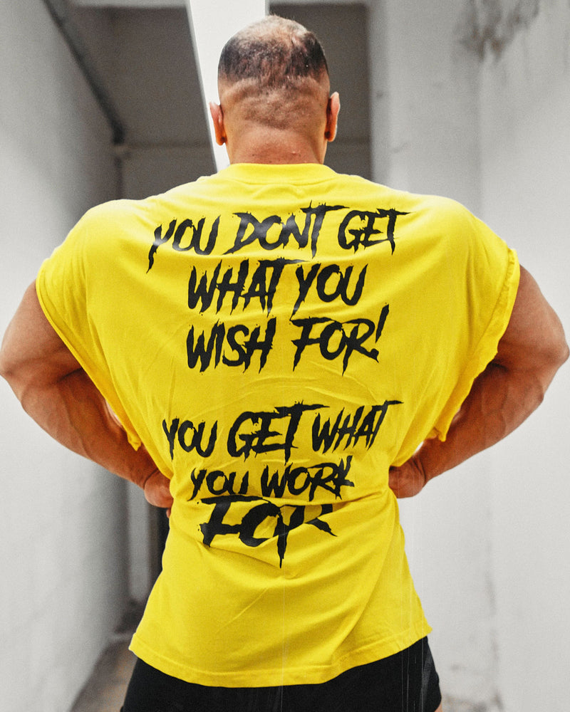 Oversized Cut-Off - yellow